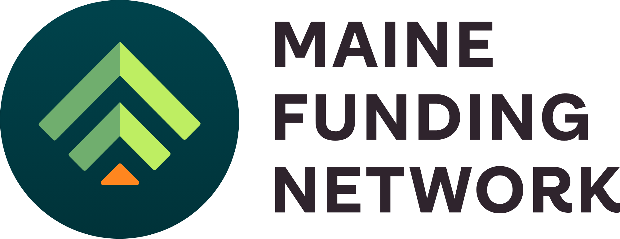 Maine Funding Network logo stacked